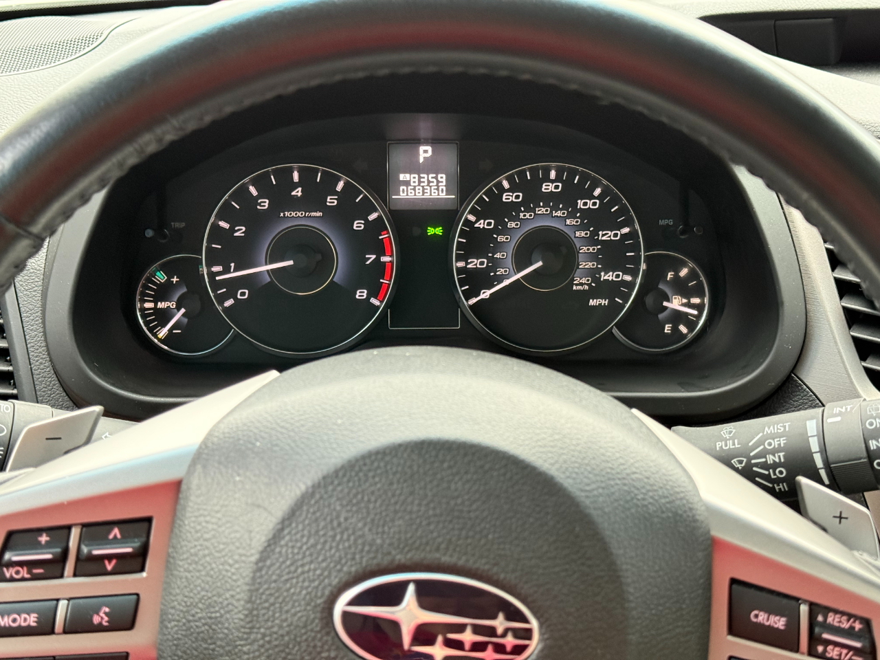 Subaru Outback 4dr Wgn H4 Auto 2.5i Limited 2012