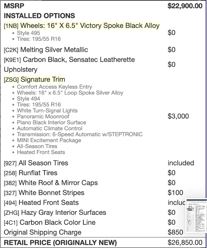 MINI Hardtop 4 Door Cooper FWD 2019