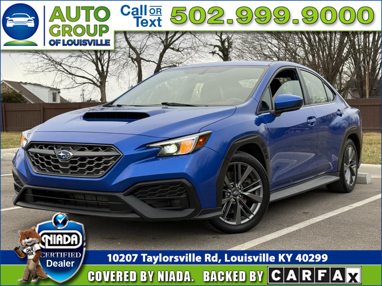 2022 Subaru WRX Manual