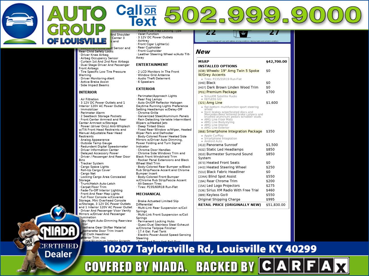 Mercedes-Benz GLC GLC 300 4MATIC SUV 2019