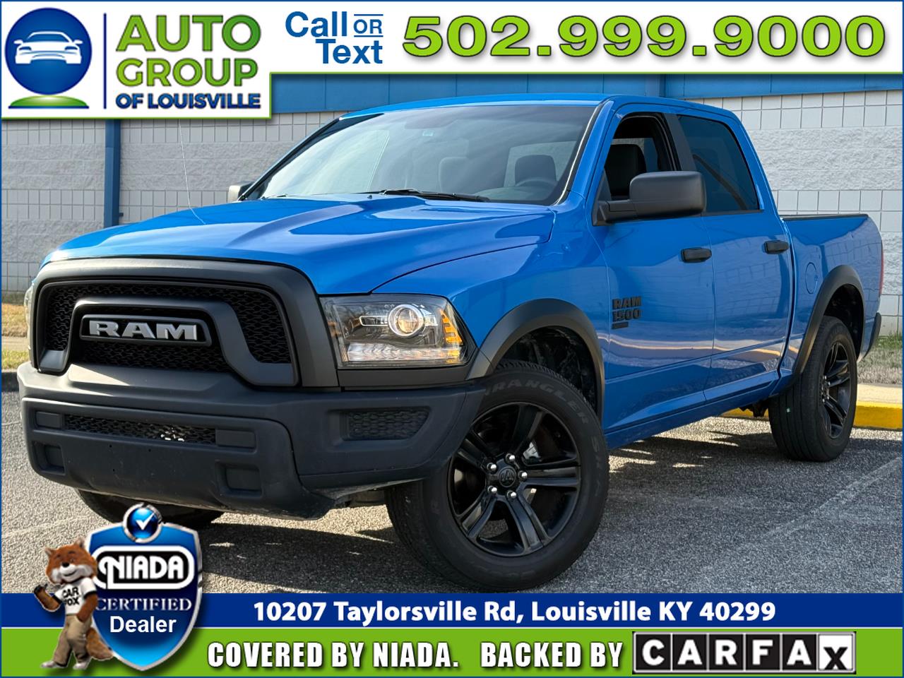 2024 RAM 1500 Classic Warlock 4x4 Crew Cab 5'7" Box
