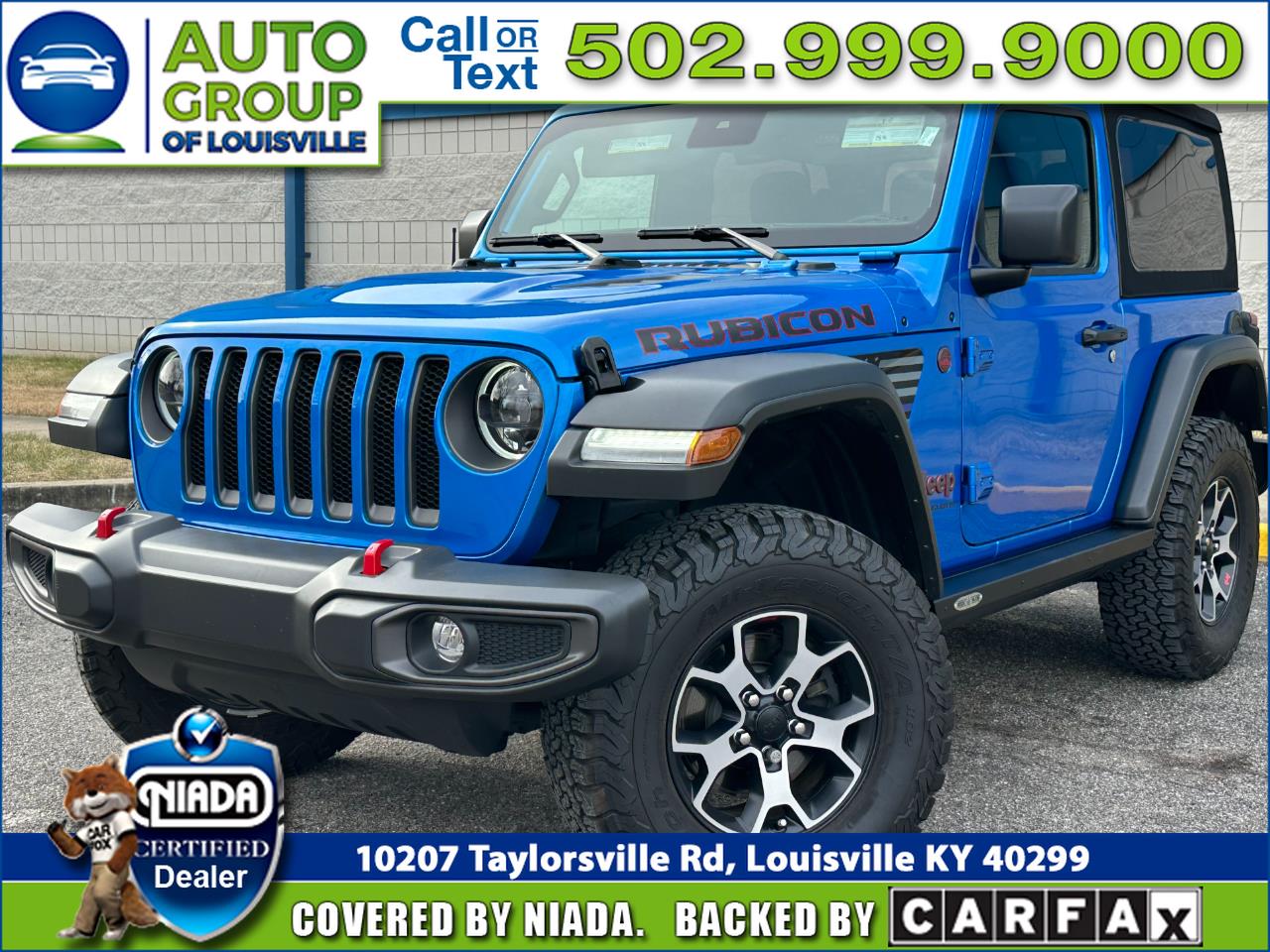 2023 Jeep Wrangler Rubicon 2 Door 4x4