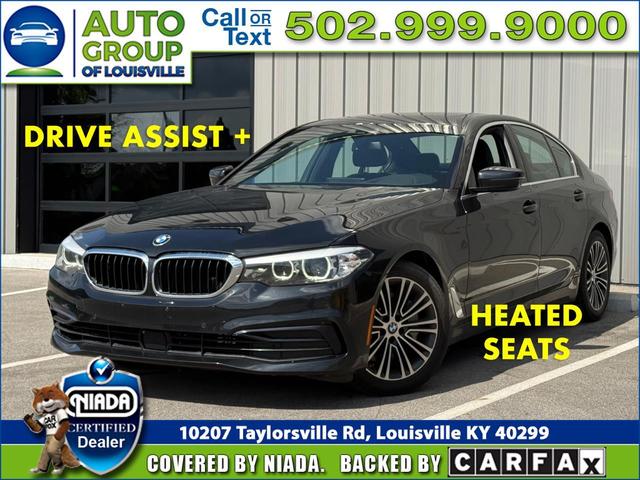 Black 2019 BMW 5 Series 540i Sedan RWD Sedan Rear-Wheel Drive Automatic