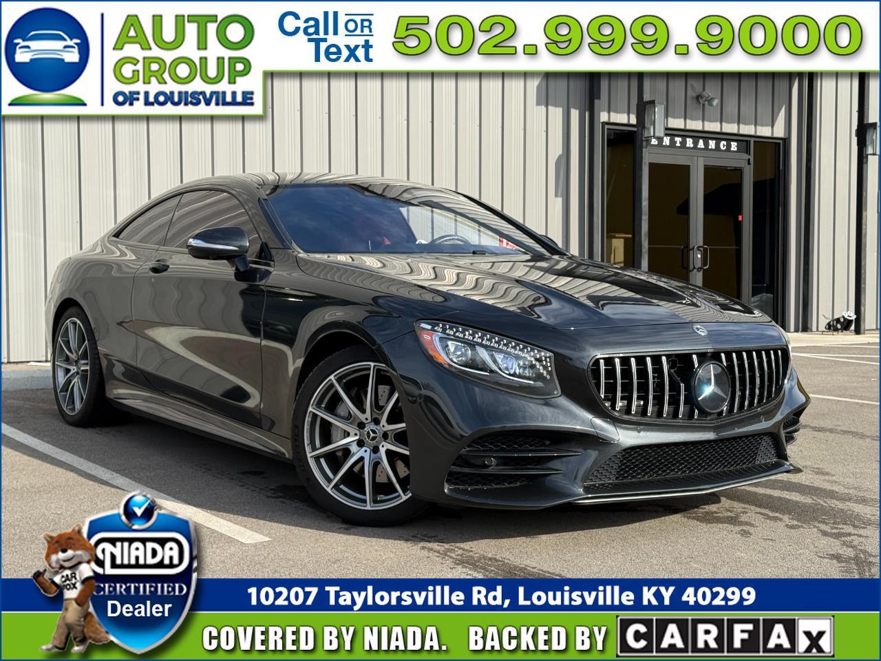 2019 Mercedes-Benz S-Class S 560 4MATIC Coupe