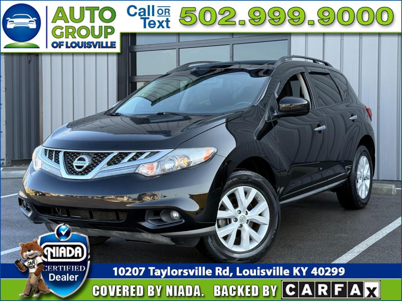 Nissan Murano AWD 4dr SV 2012