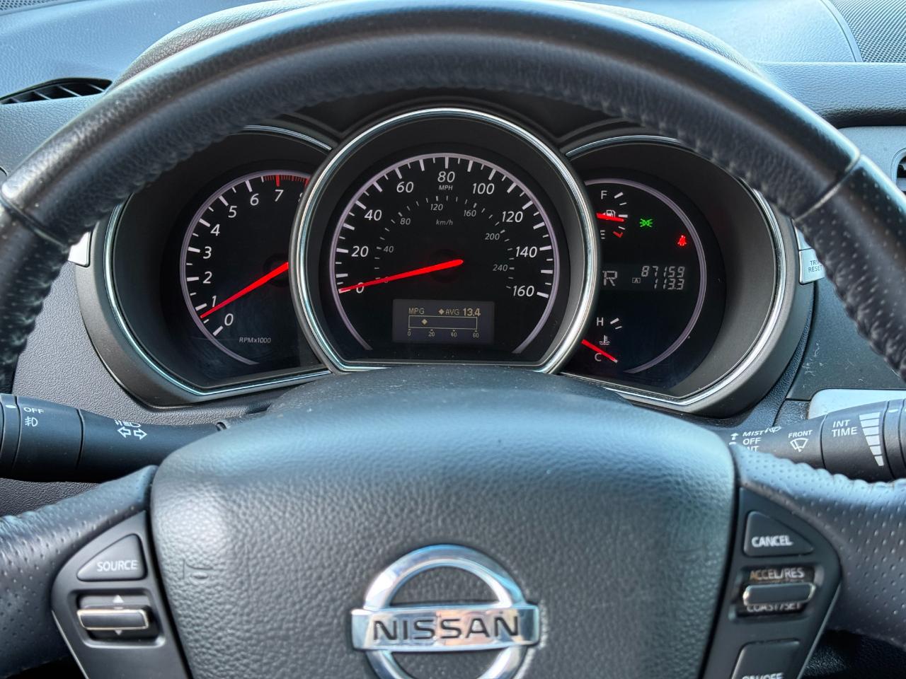 Nissan Murano AWD 4dr SV 2012