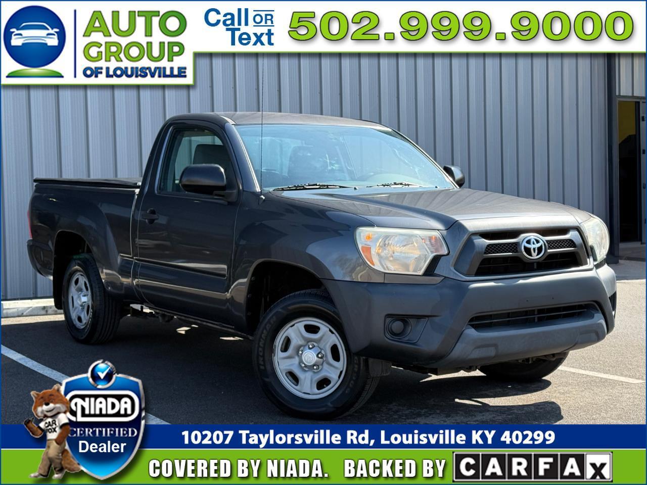 Toyota Tacoma 2WD Reg Cab I4 MT (Natl) 2013