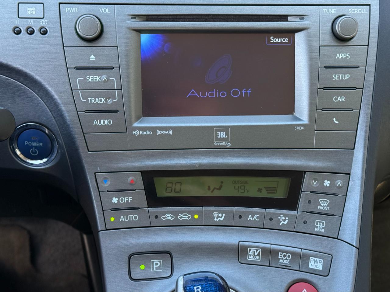 Toyota Prius 5dr HB Three (Natl) 2014