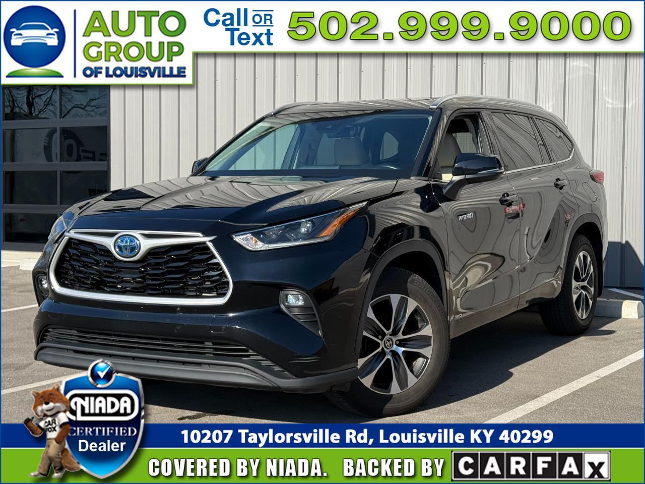 Toyota Highlander Hybrid XLE AWD (Natl) 2021