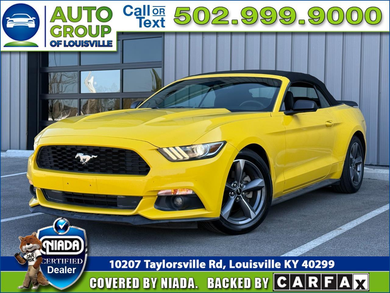 Ford Mustang 2dr Conv V6 2015