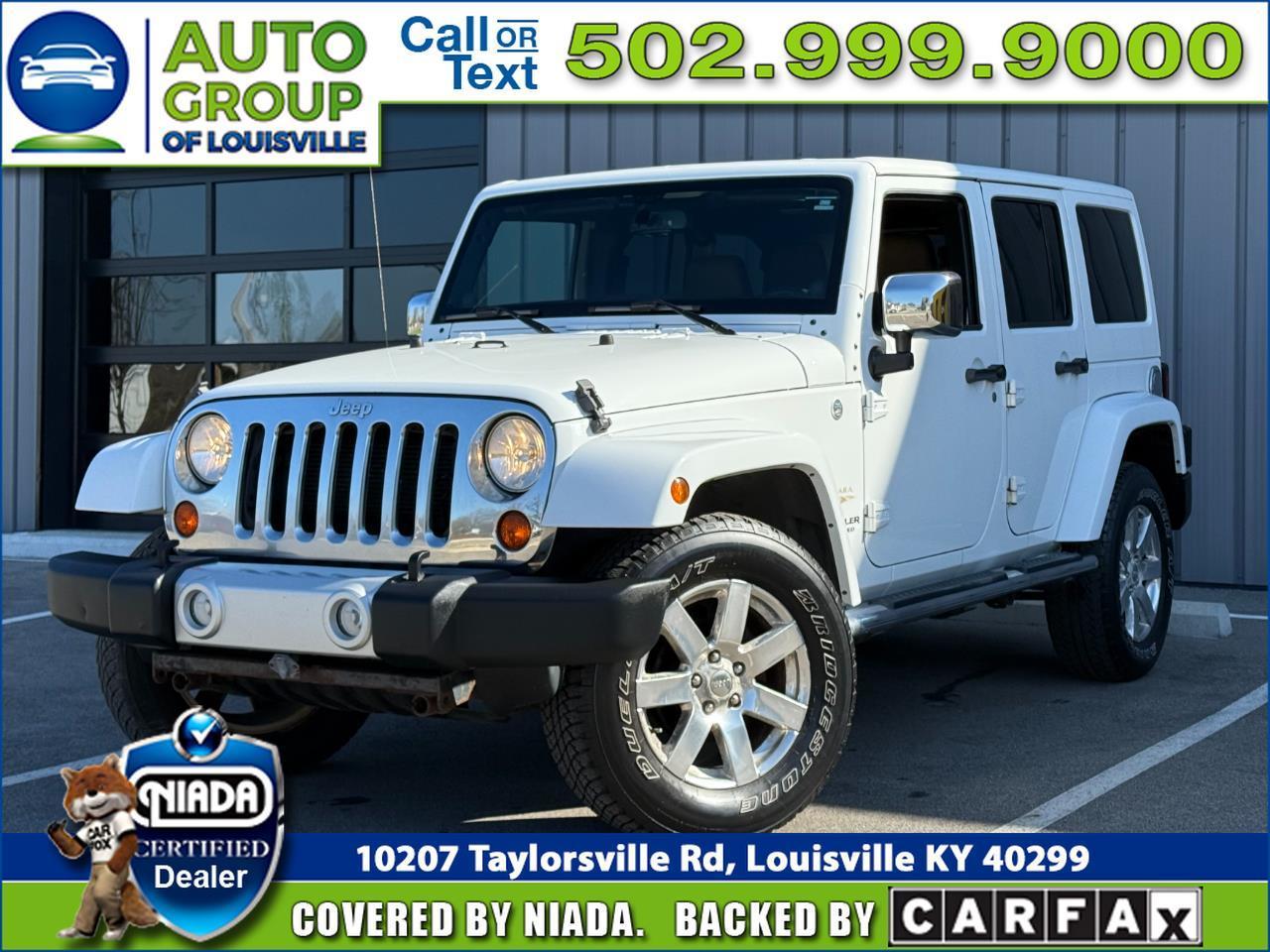 Jeep Wrangler Unlimited 4WD 4dr Sahara 2013