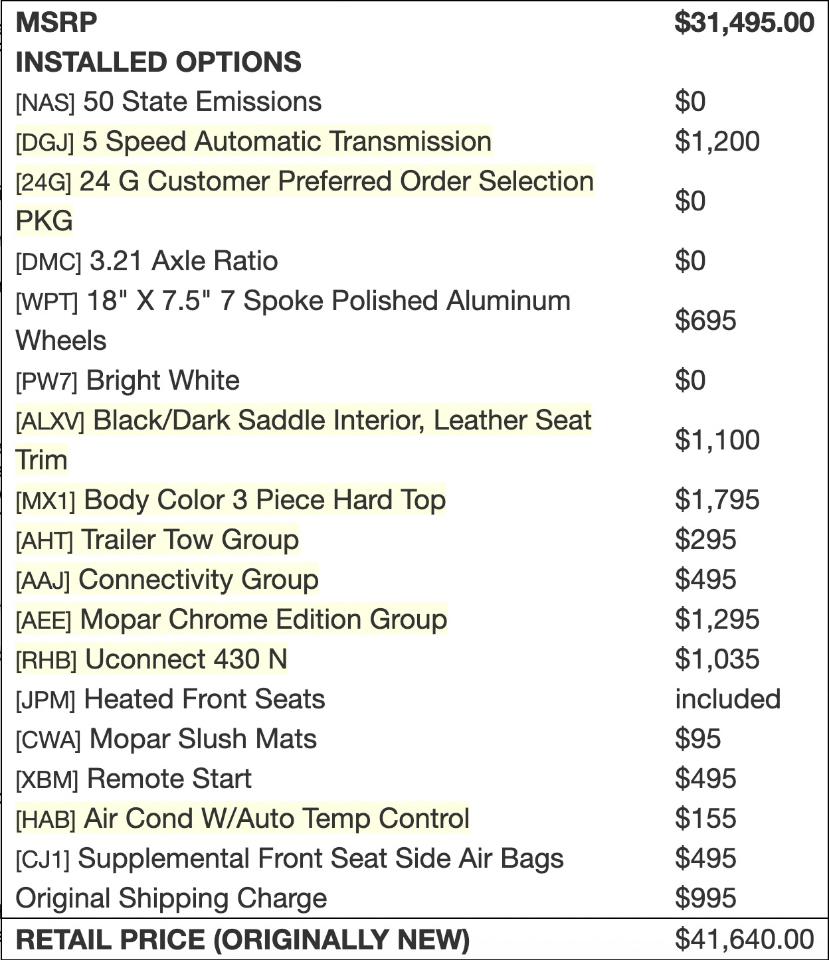 Jeep Wrangler Unlimited 4WD 4dr Sahara 2013