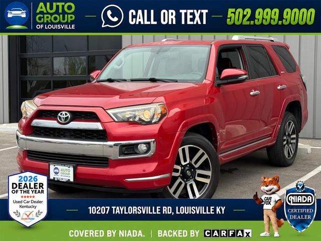 Red 2017 Toyota 4Runner SUV / Crossover All-Wheel Drive Automatic