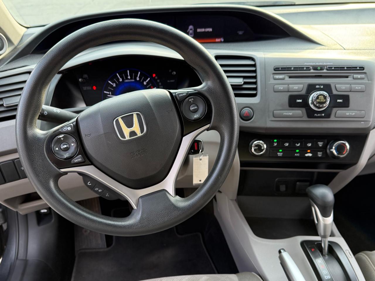 Honda Civic Cpe 2dr Auto EX 2012