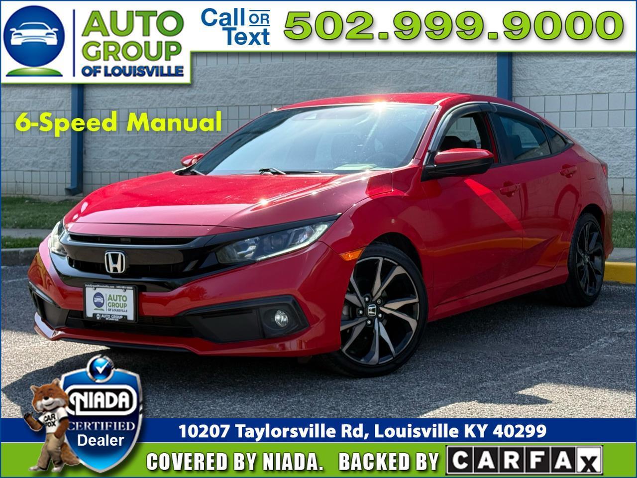 2019 Honda Civic Sedan Sport Manual