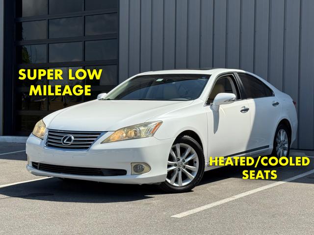 White 2010 Lexus ES Sedan Front-Wheel Drive Automatic