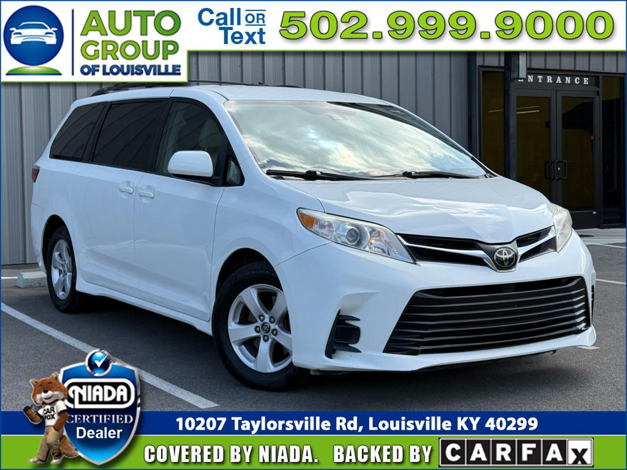 Toyota Sienna LE FWD 8-Passenger (Natl) 2018