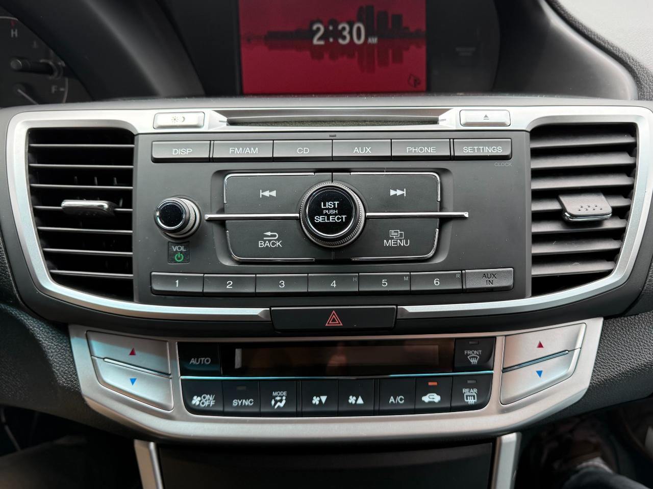 Honda Accord Sedan 4dr I4 CVT Sport 2015