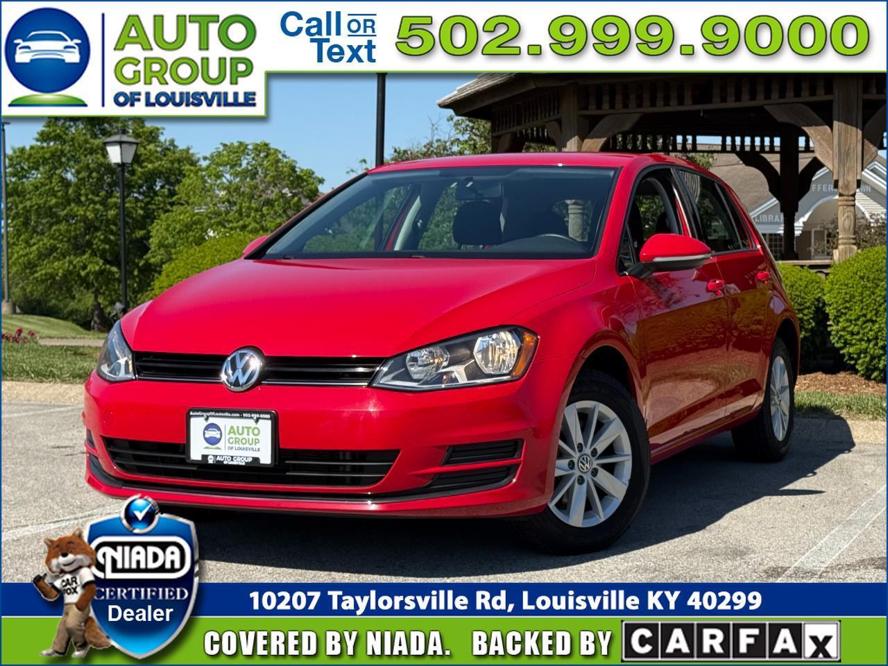 Volkswagen Golf 1.8T 4-Door Wolfsburg Edition Manual 2017
