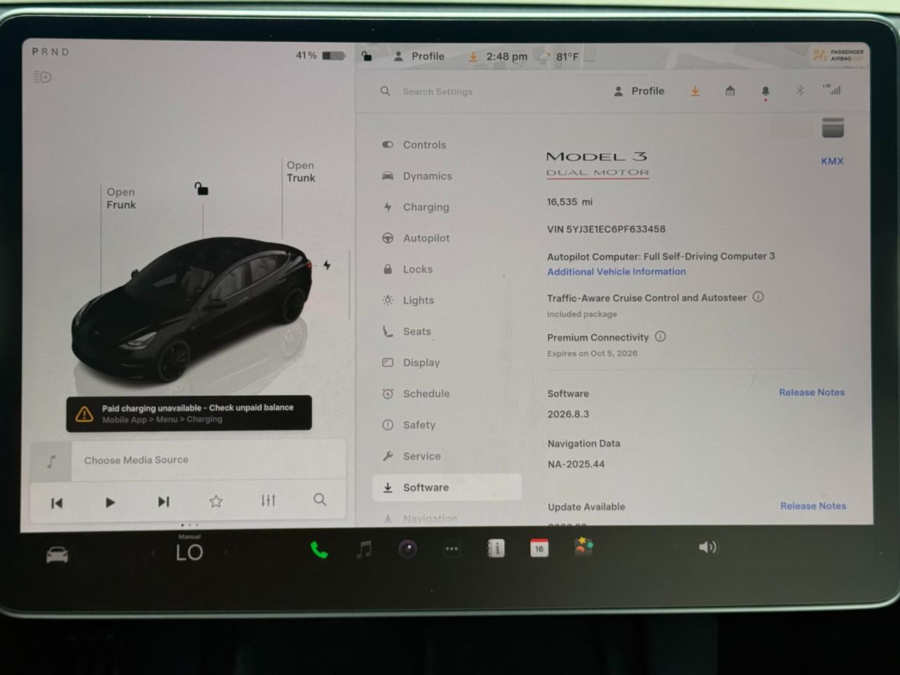Tesla Model 3 Performance AWD 2023