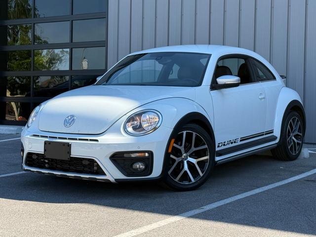 White 2016 Volkswagen Beetle Hatchback Front-Wheel Drive Automatic