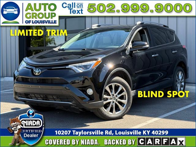 Black 2017 Toyota RAV4 Limited AWD SUV / Crossover All-Wheel Drive Automatic