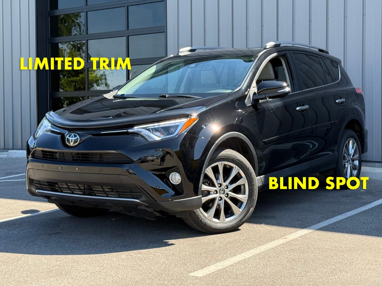 Black 2017 Toyota RAV4 SUV / Crossover All-Wheel Drive Automatic