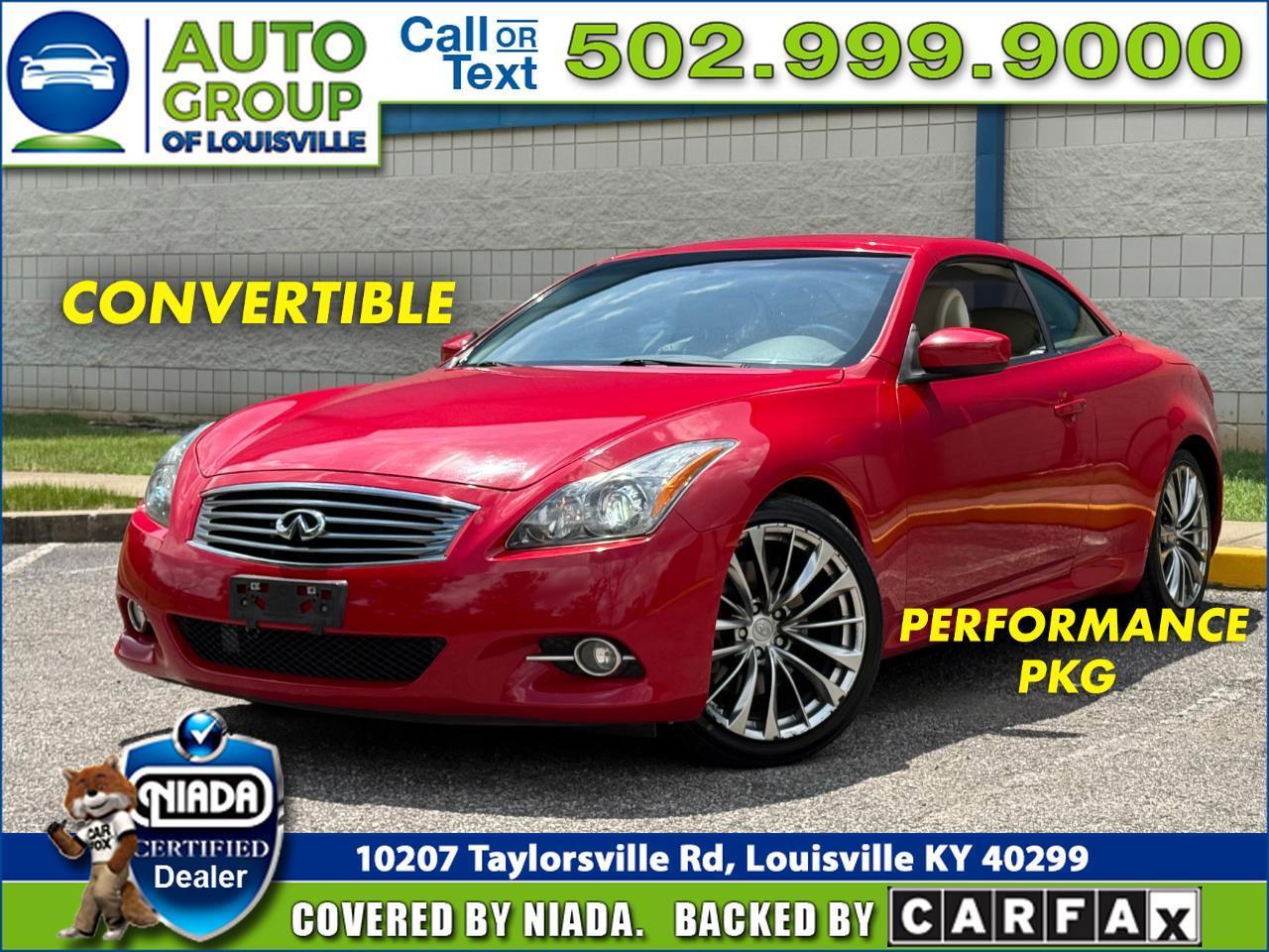 Infiniti G37 Convertible 2dr Base 2013