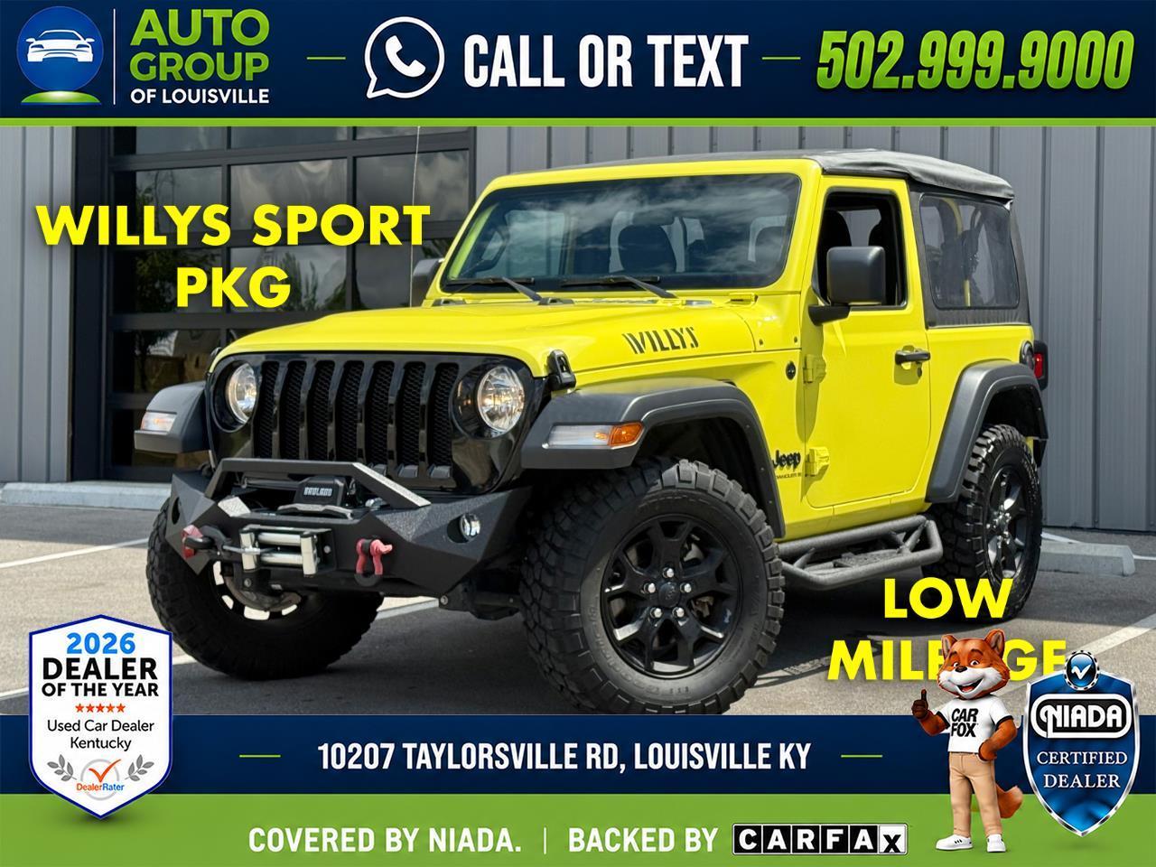 2023 Jeep Wrangler Willys Sport 2 Door 4x4