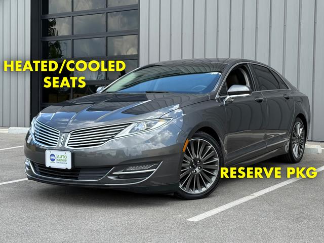 Gray 2016 Lincoln MKZ Sedan All-Wheel Drive Automatic