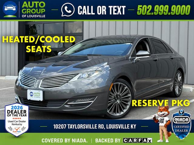 Gray 2016 Lincoln MKZ Sedan All-Wheel Drive Automatic