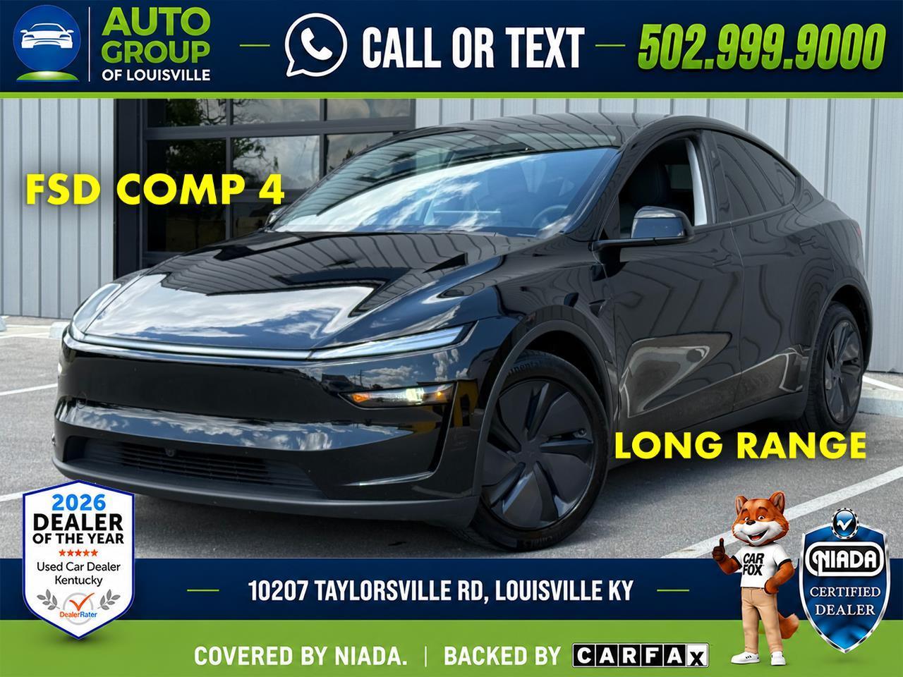 Black 2026 Tesla Model Y SUV / Crossover All-Wheel Drive Automatic
