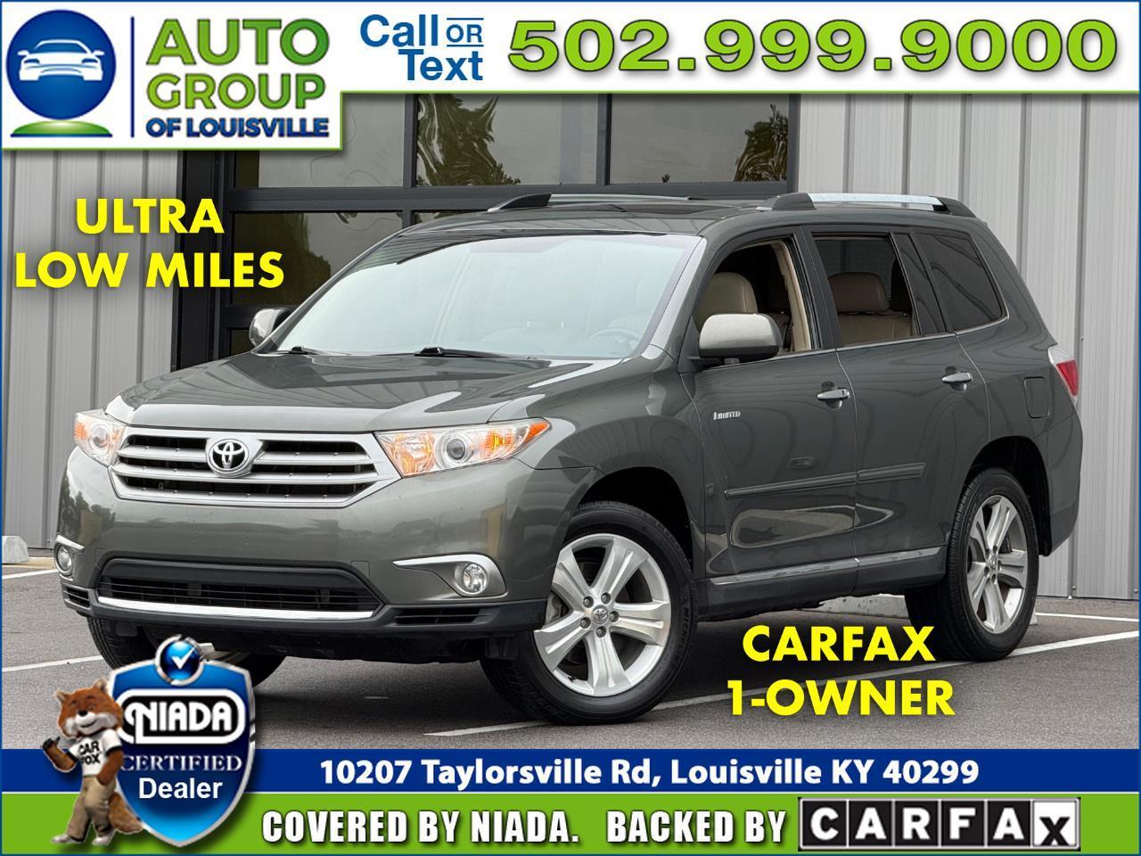 2013 Toyota Highlander 4WD 4dr V6 Limited (Natl)