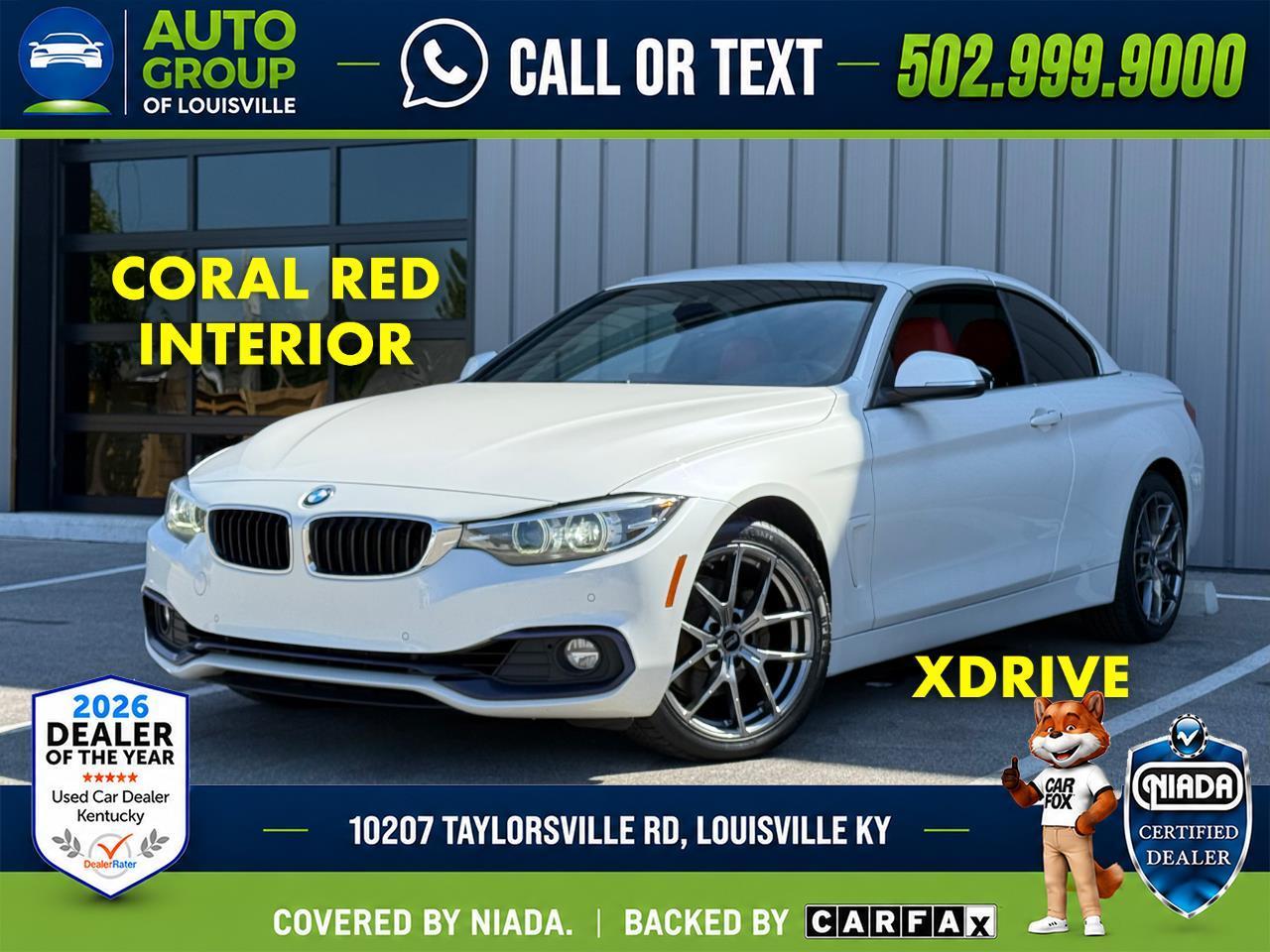 2018 BMW 4 Series 430i xDrive Convertible