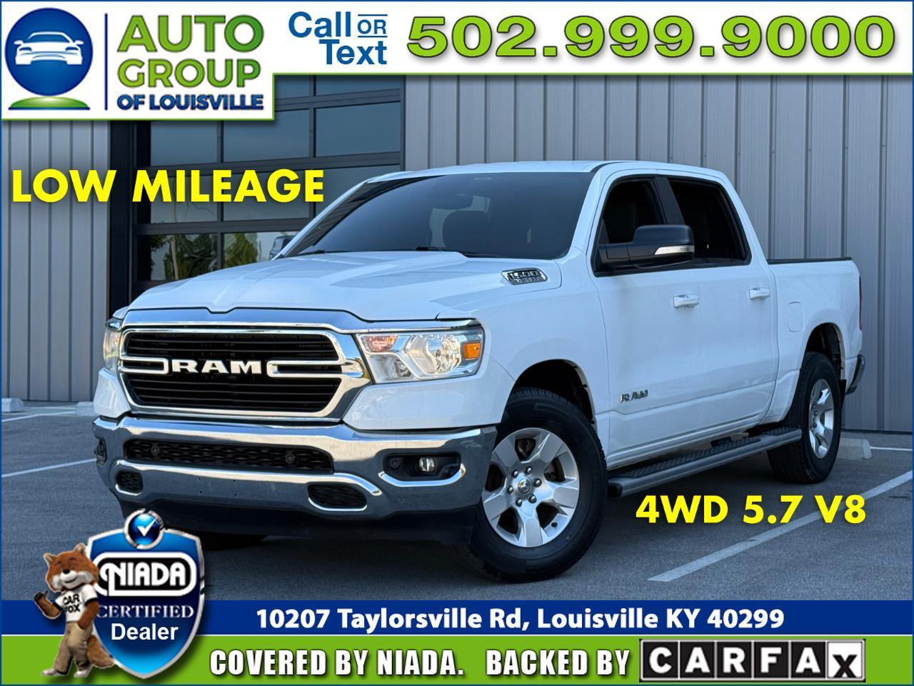 RAM 1500 Big Horn 4x4 Crew Cab 5'7" Box 2021