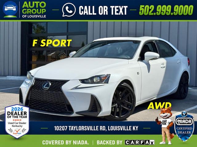 White 2019 Lexus IS Sedan Automatic