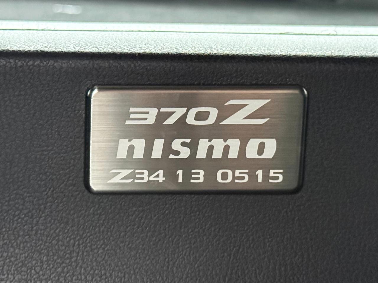 Nissan 370Z 2dr Cpe Manual NISMO 2012