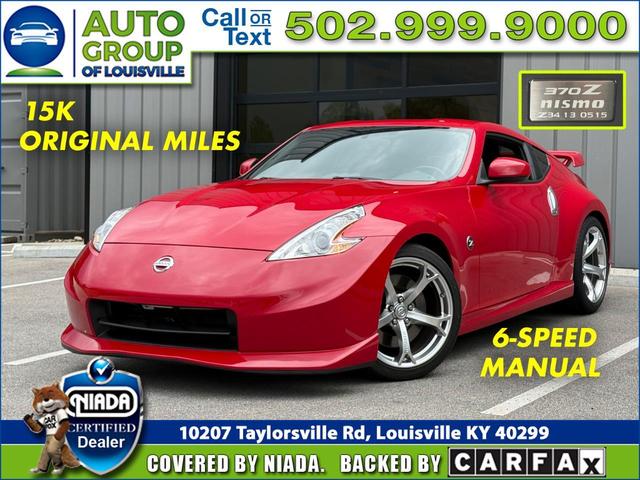 Red 2012 Nissan 370Z Coupe Rear-Wheel Drive