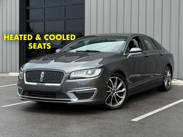 Gray 2018 Lincoln MKZ Sedan Front-Wheel Drive Automatic