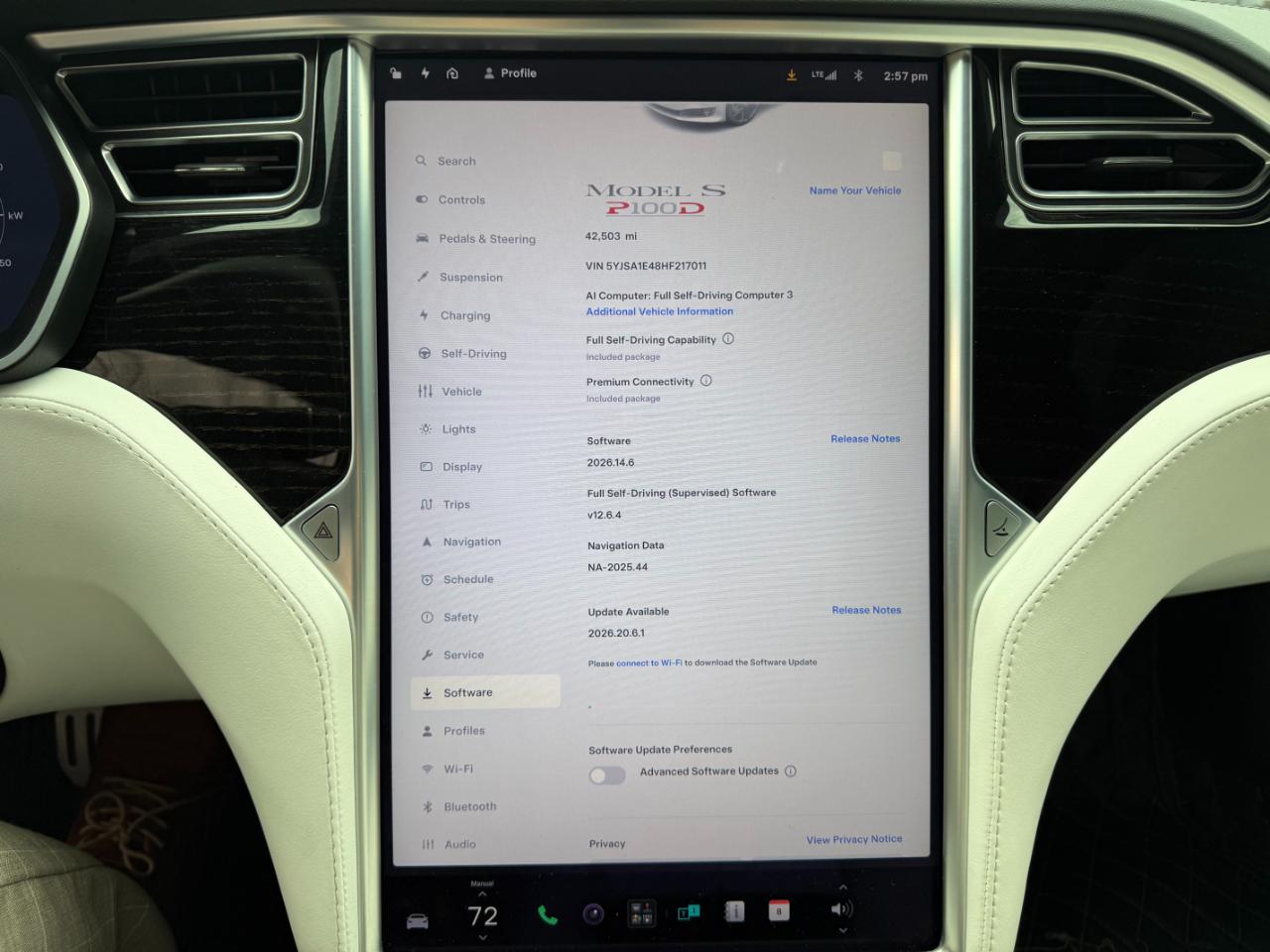 Tesla Model S P100D AWD 2017