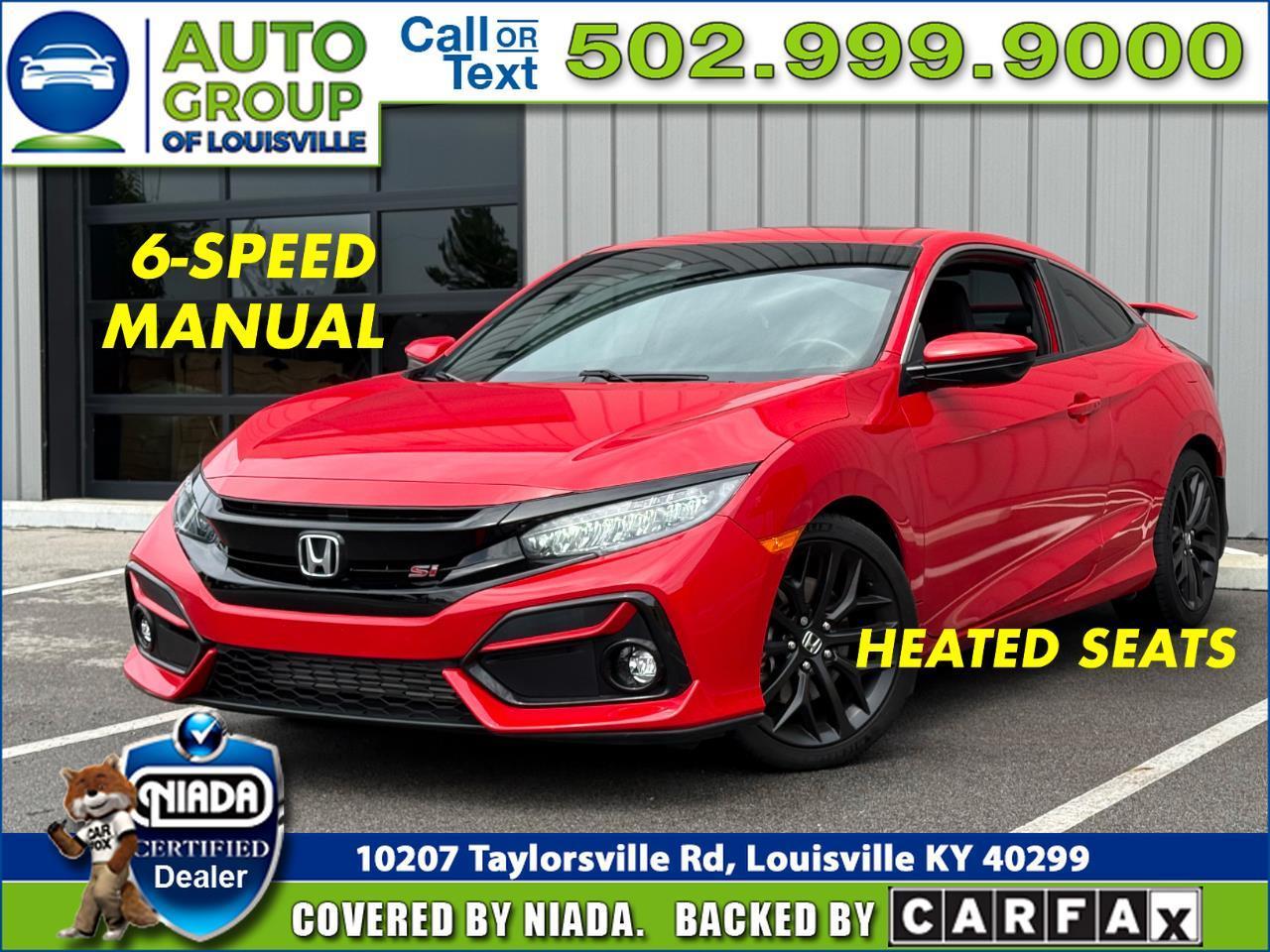 Honda Civic Si Coupe Manual w/Summer Tires 2020
