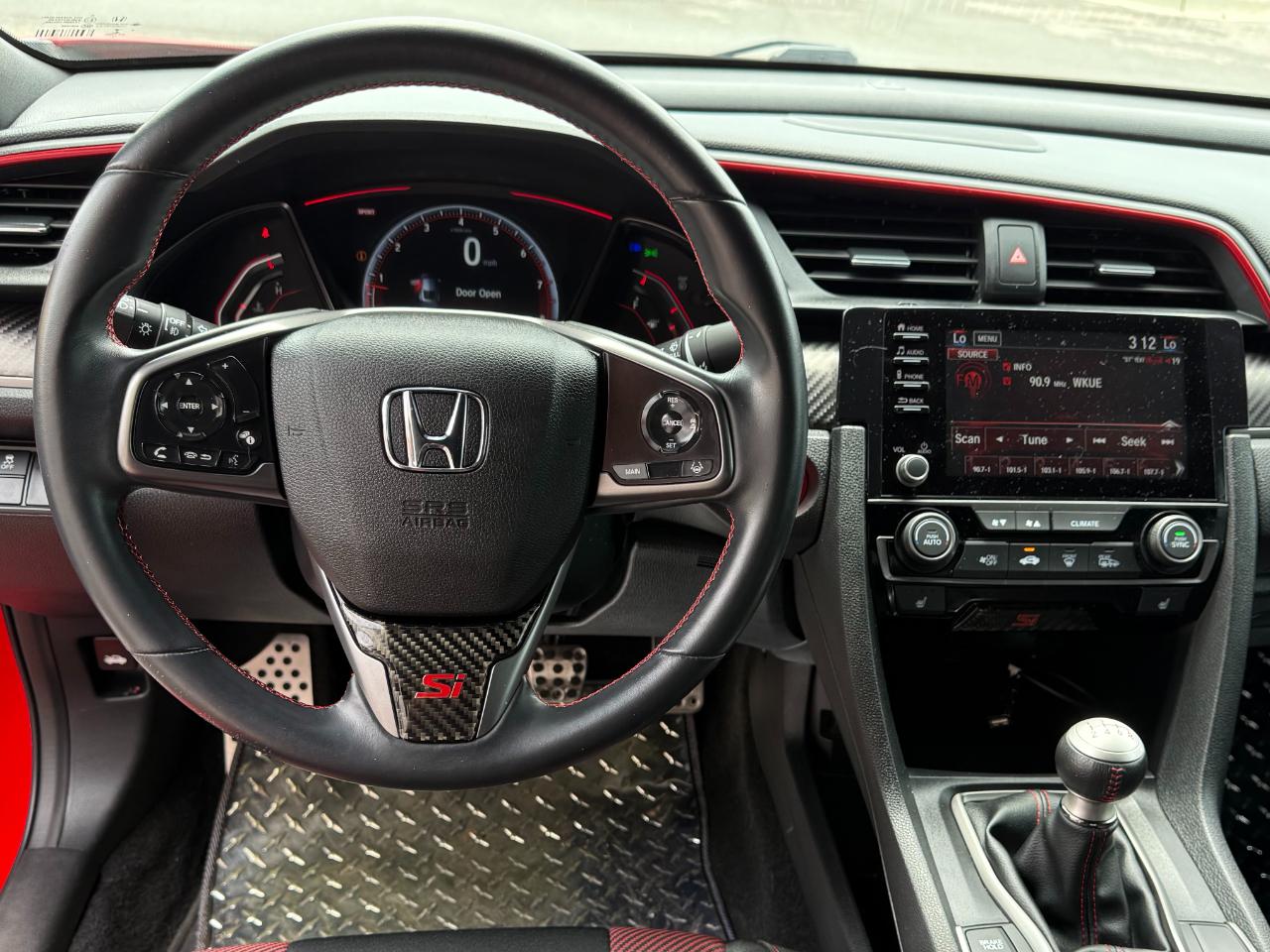 Honda Civic Si Coupe Manual w/Summer Tires 2020