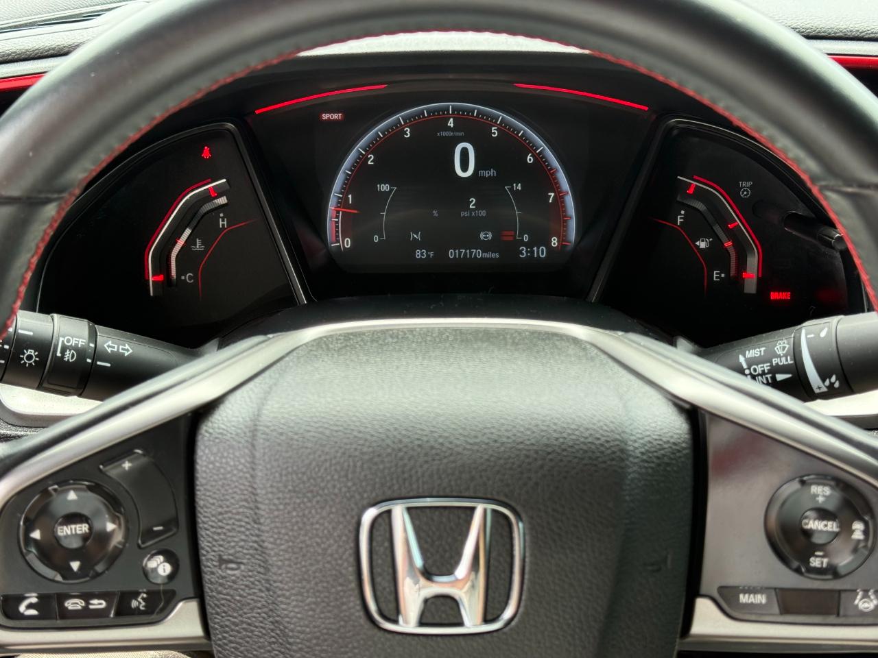 Honda Civic Si Coupe Manual w/Summer Tires 2020