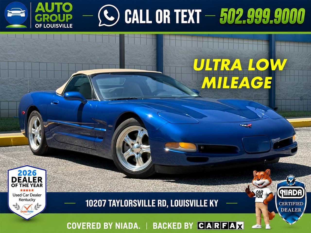 2002 Chevrolet Corvette 2dr Convertible