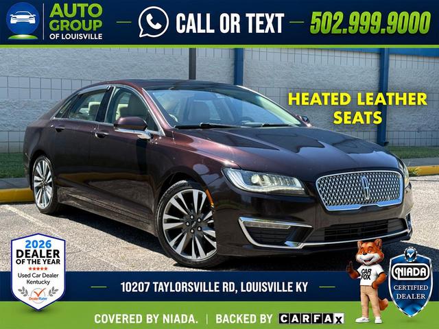 Black 2020 Lincoln MKZ Sedan Front-Wheel Drive Automatic