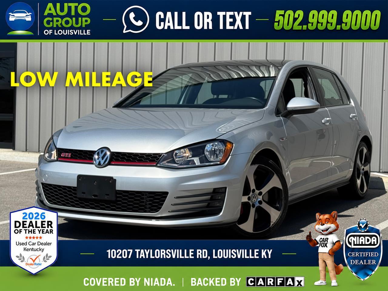 2015 Volkswagen Golf GTI 4dr HB DSG S w/Performance Pkg