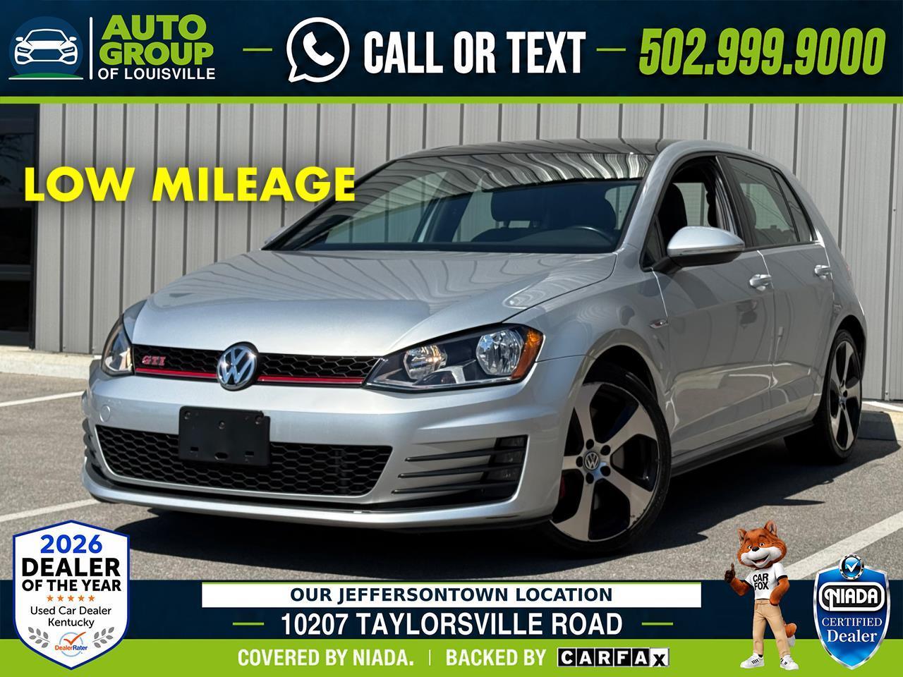 Volkswagen Golf GTI 4dr HB DSG S w/Performance Pkg 2015