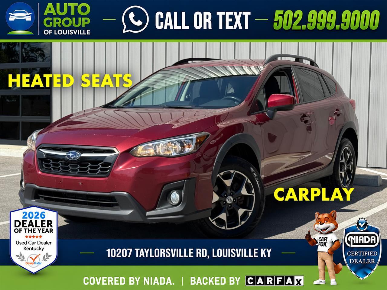 Red 2018 Subaru Crosstrek SUV / Crossover All-Wheel Drive Automatic