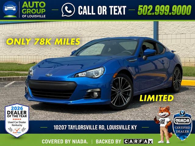 Blue 2013 Subaru BRZ Coupe Rear-Wheel Drive Automatic