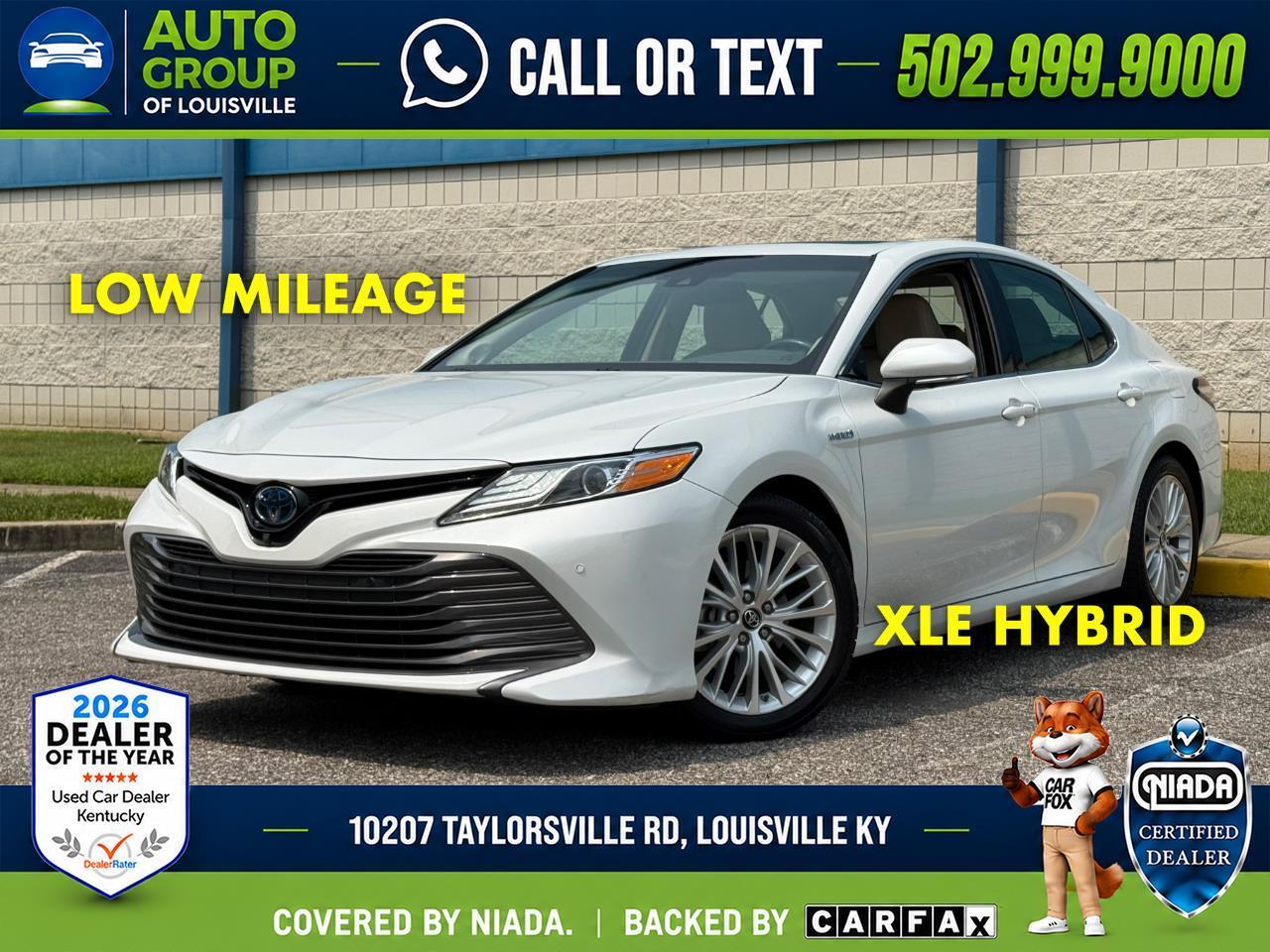 2018 Toyota Camry Hybrid XLE Auto